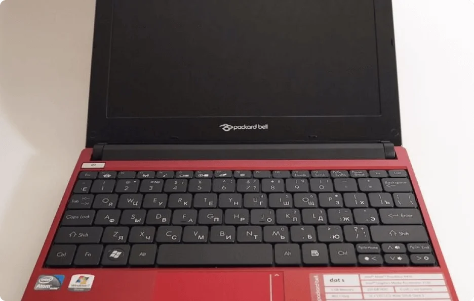 Ремонт ноутбука Packard Bell, re:device Омск